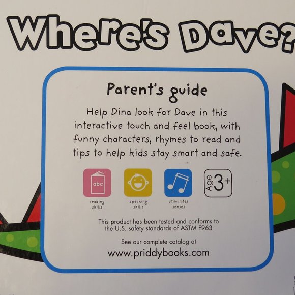 ‘Where's Dave' Interactive touch and feel book. - Picture 2 of 5